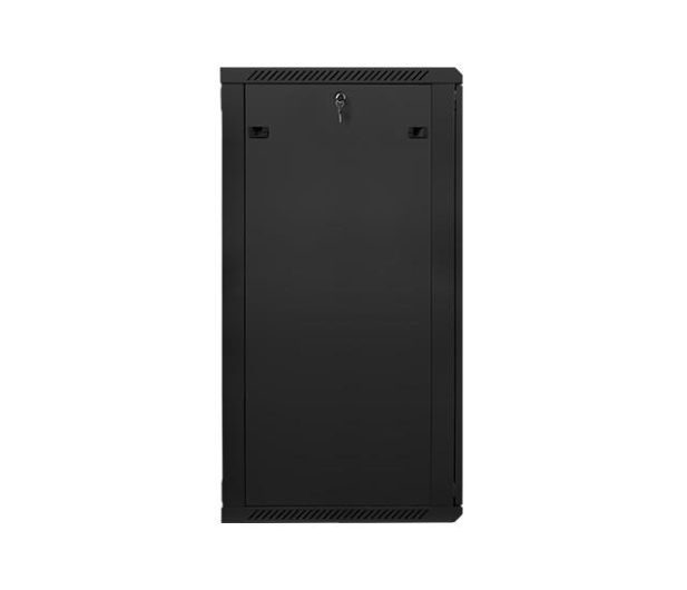 LANBERG Szafa instalacyjna wisząca 19'' 27U 600X600mm czarna (drzwi szklane) WF01-6627-10B - 455320 - zdjęcie 4